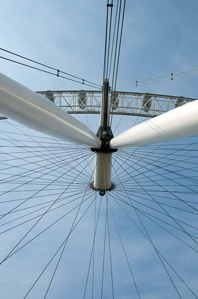 London Eye From Below